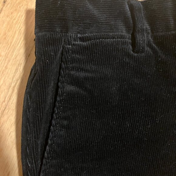 ID MENSWEAR williamsburg brooklyn Black Corduroy Pants/Slacks 29 J Crew - Picture 3 of 6